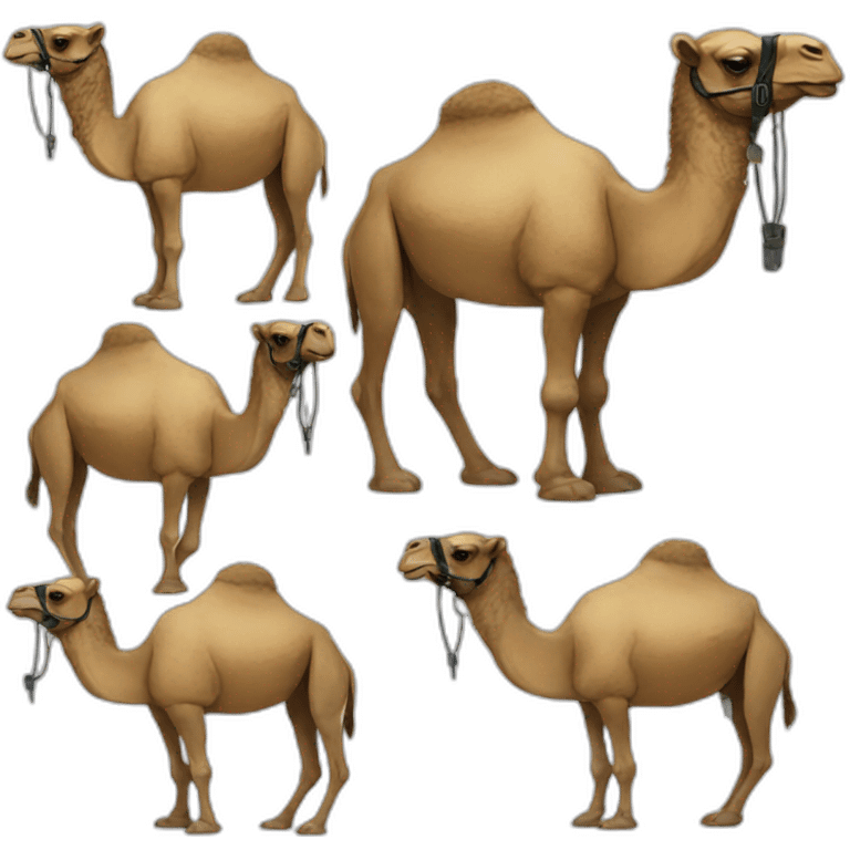 camel from cyberpunk emoji