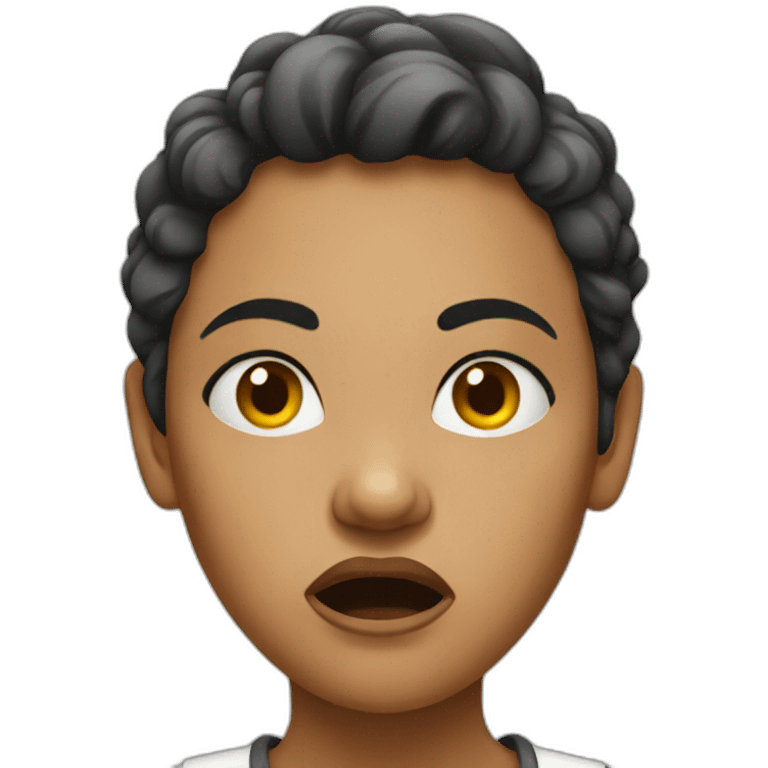 Angry women emoji