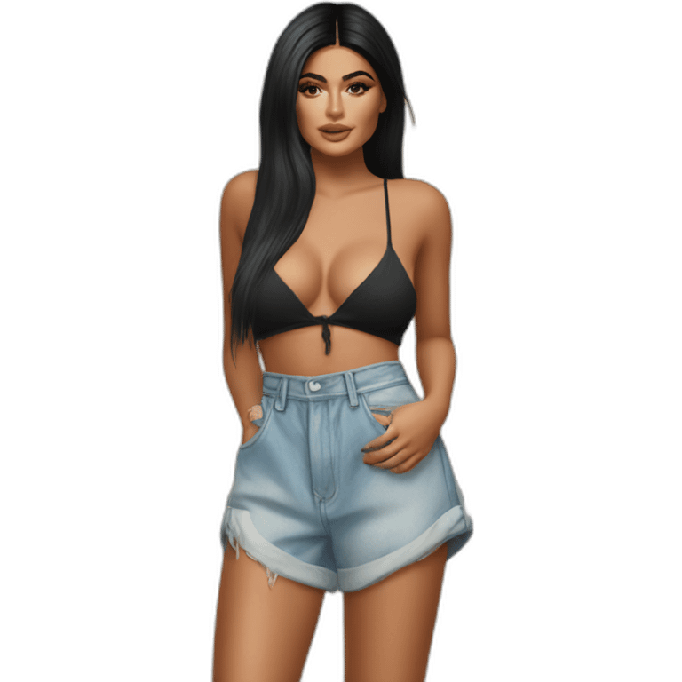 kylie-jenner beach bum emoji