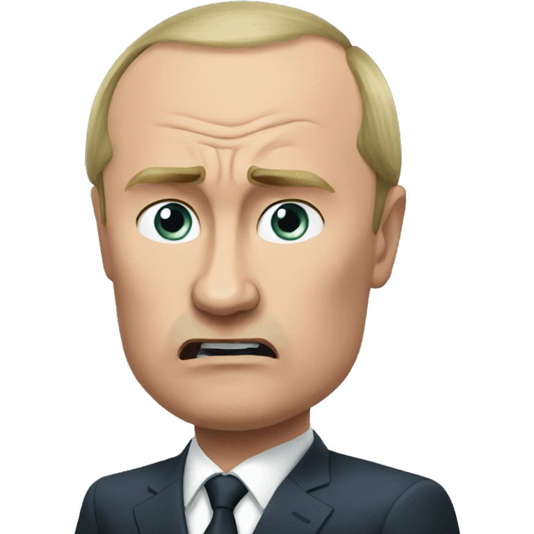 Putin angry emoji