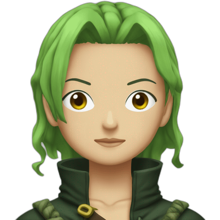 Ronona Zoro one piece emoji