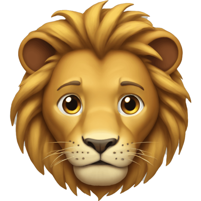 Roi lion  emoji