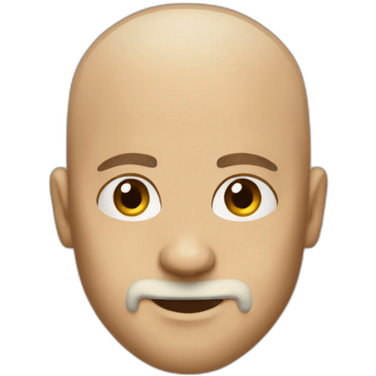 bald guy with blonde beard emoji