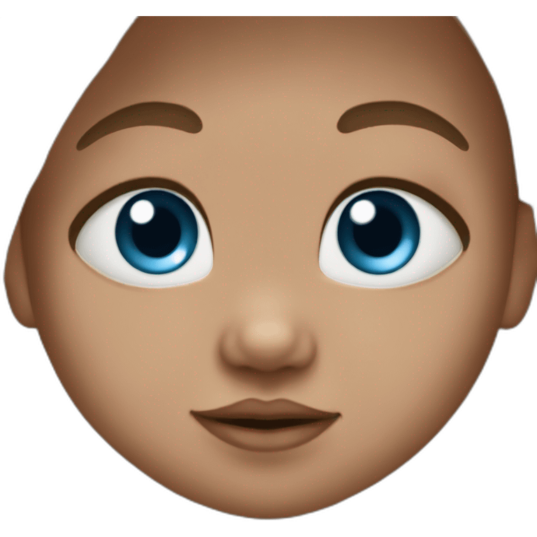 newborn blue-eyed light-skinned baby emoji