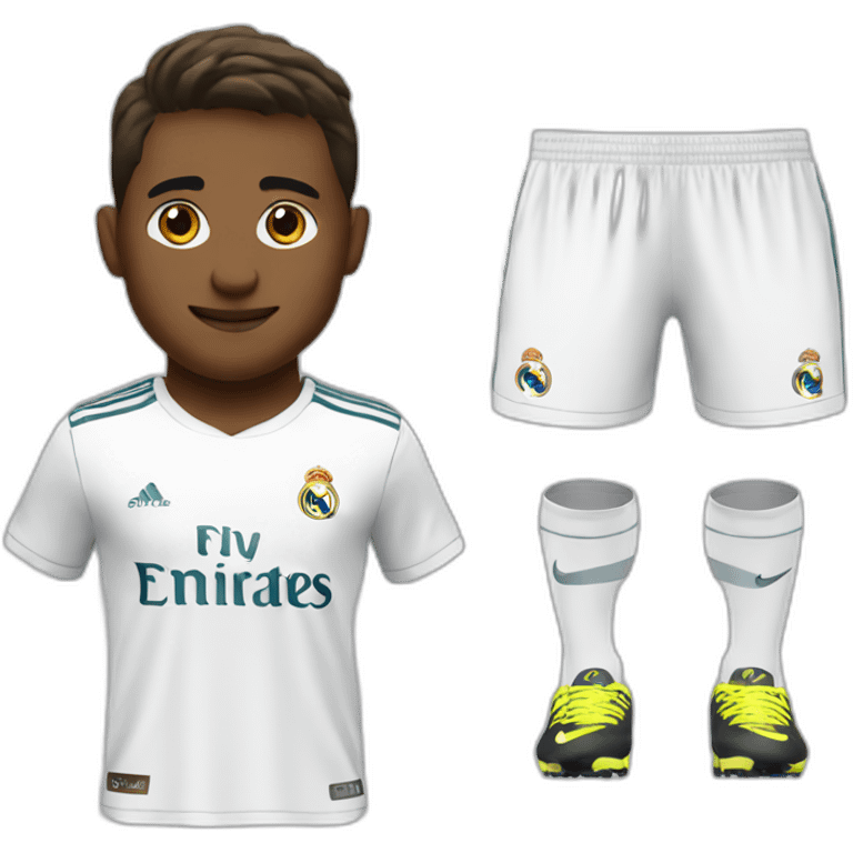 Real Madrid Nike kit emoji