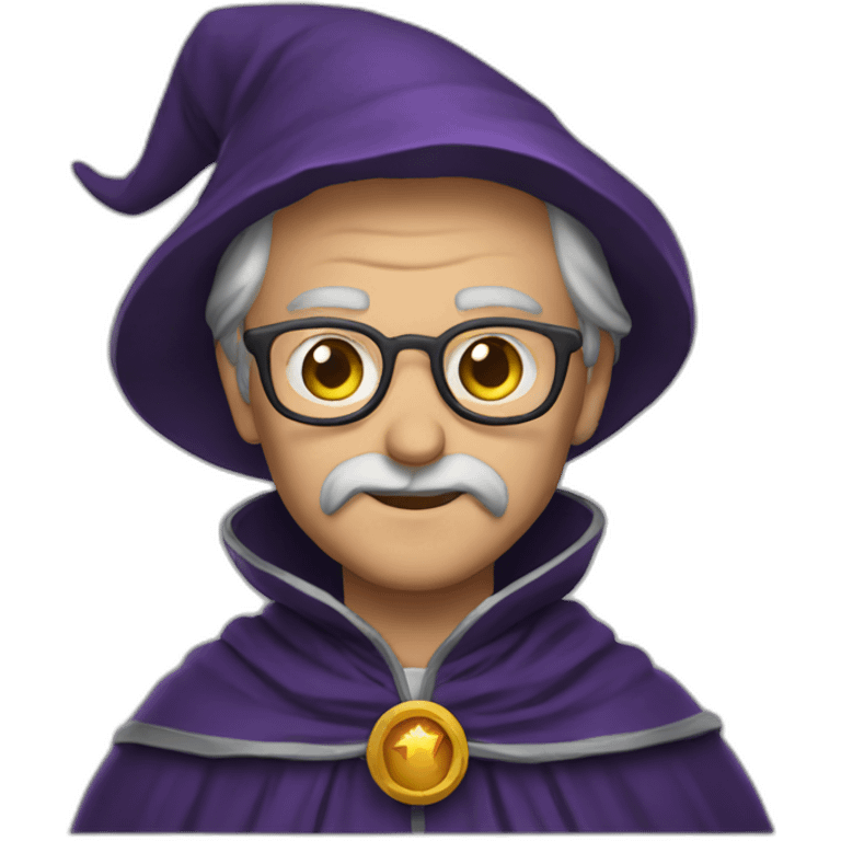 Epic wizard emoji