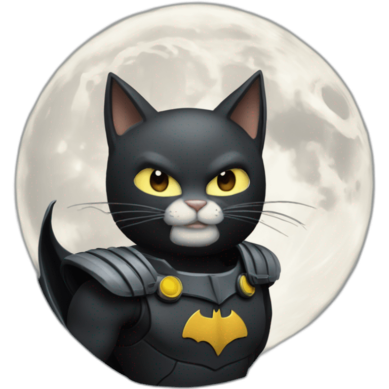 Moon-cat-funny-Batman emoji