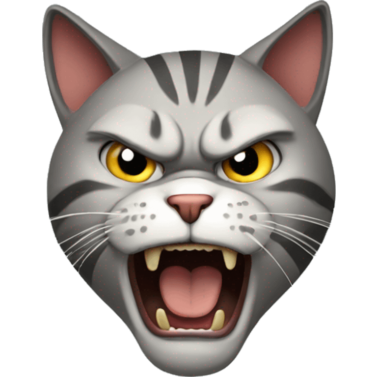 angry cat emoji