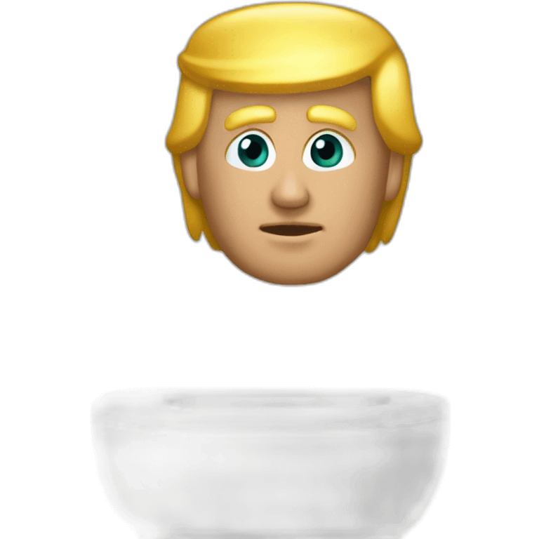 trump-baño-de-oro emoji