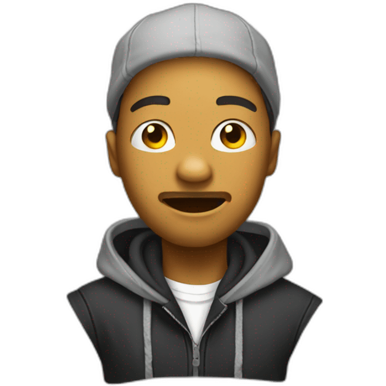 Personne qui rap emoji