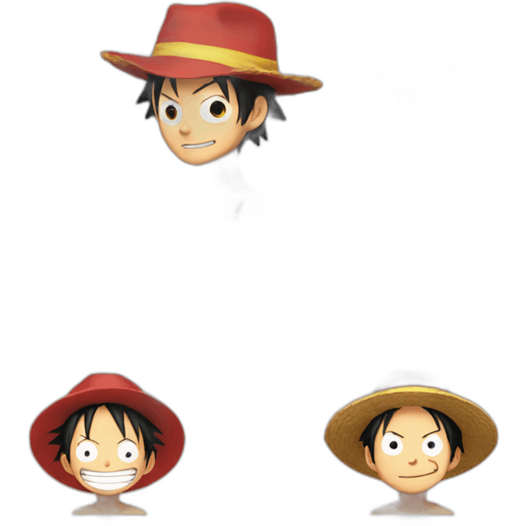 One piece luffy emoji