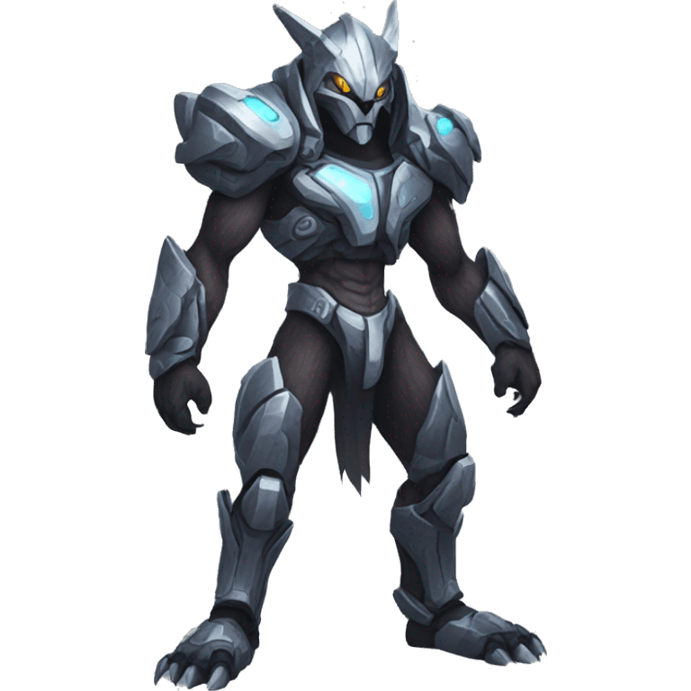 Protogen full body emoji