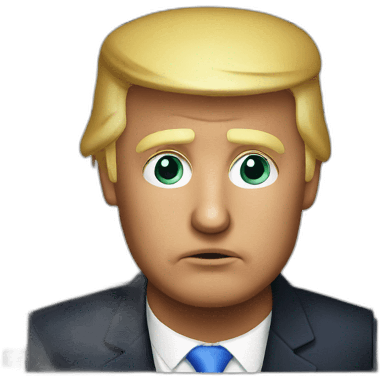 Donald Trump Mugshot emoji