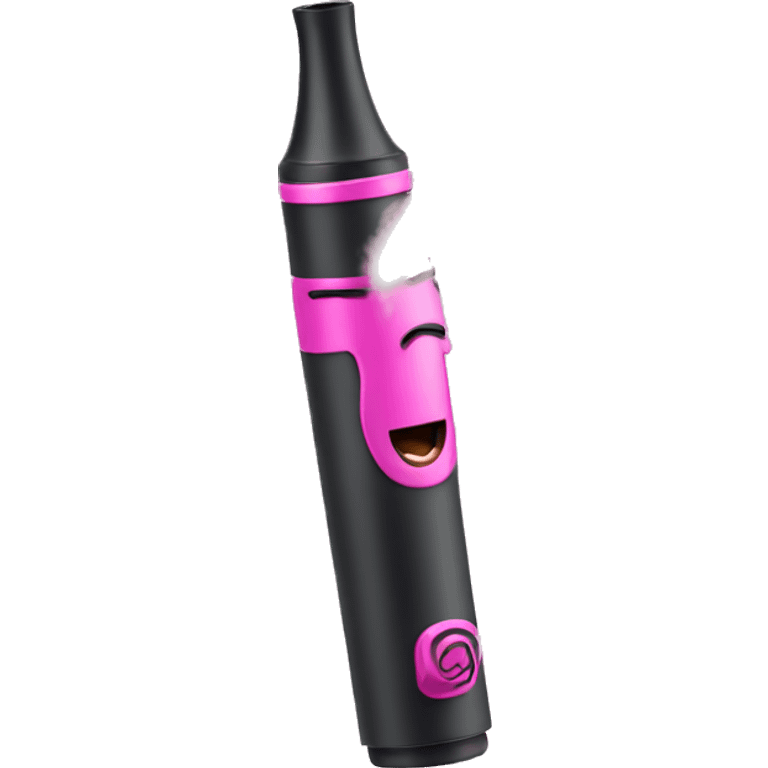 Pink vape  emoji