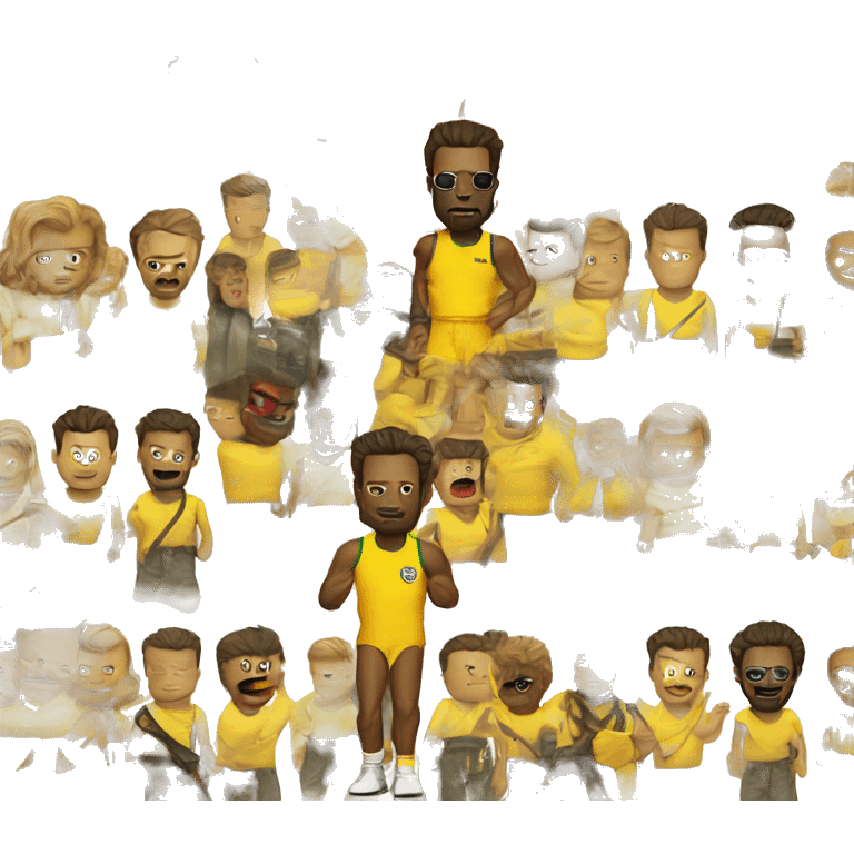 tyler durden in yellow jersey emoji