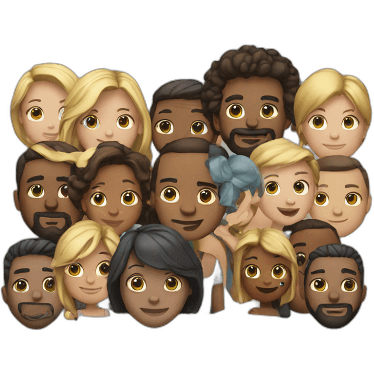 Group of people community  emoji