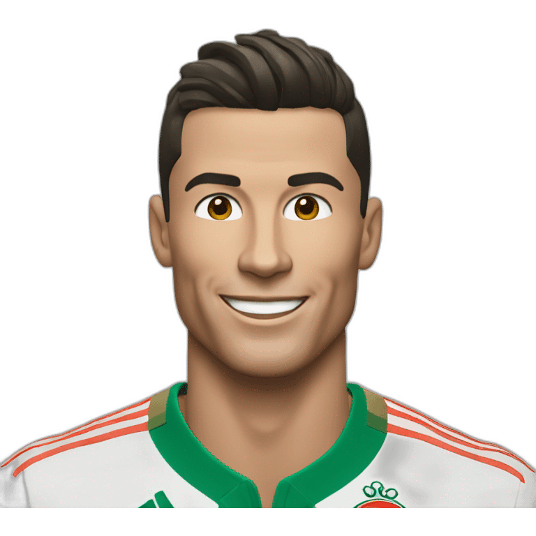 Cristiano Ronaldoa sélébration emoji