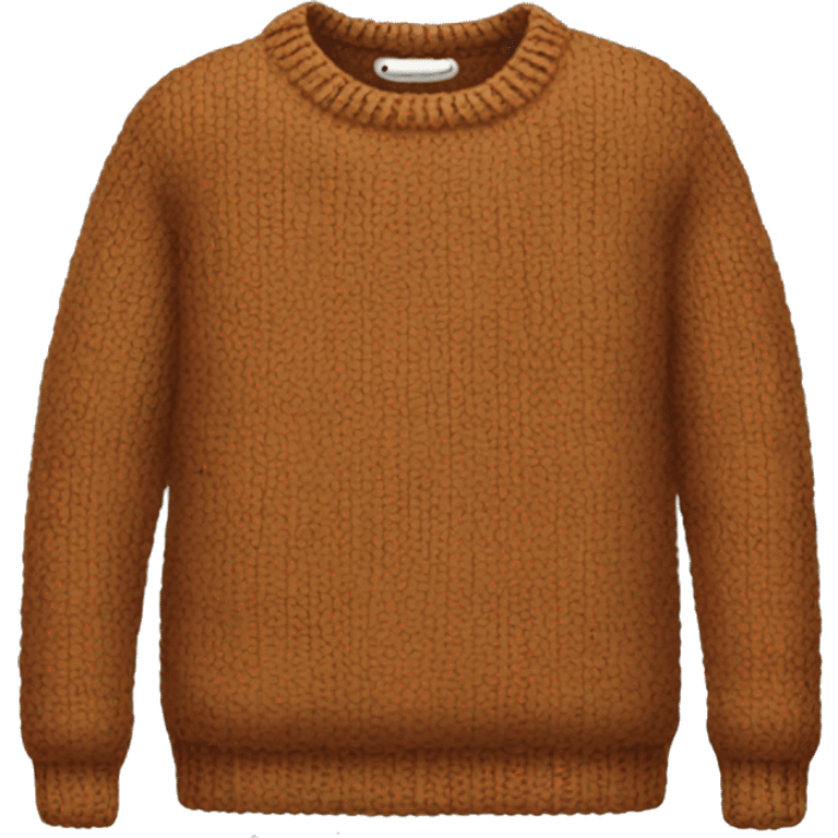 Fall sweater emoji