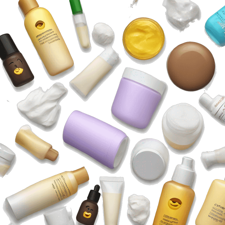 Skincare products  emoji