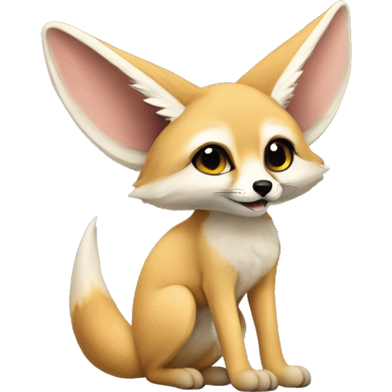 Fennec fox emoji