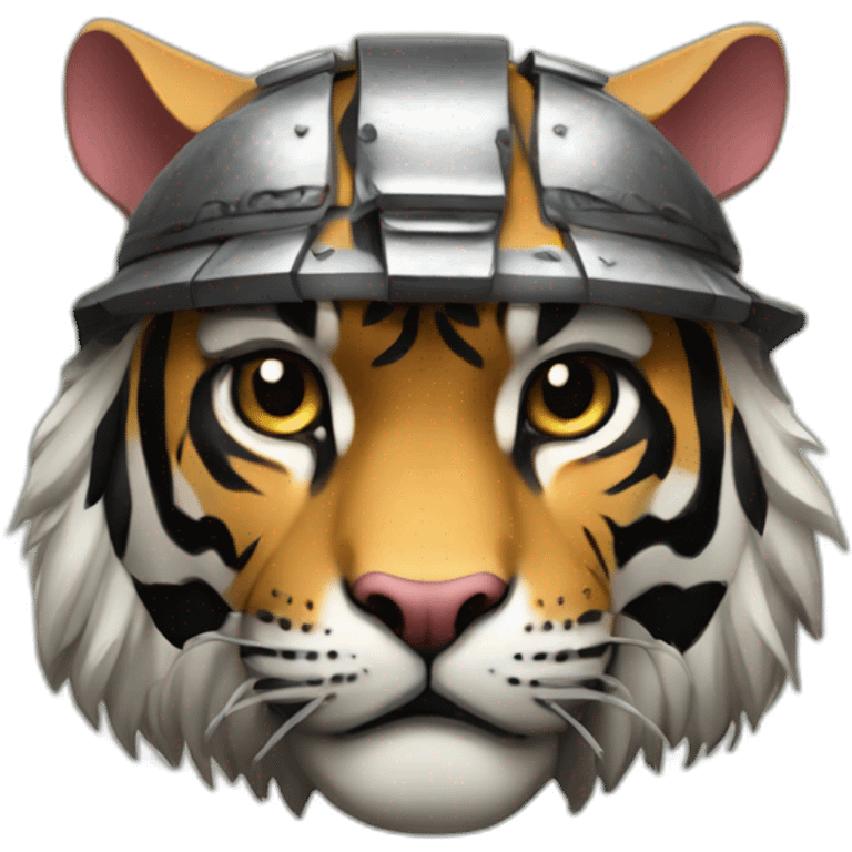 Samouraï tigre emoji