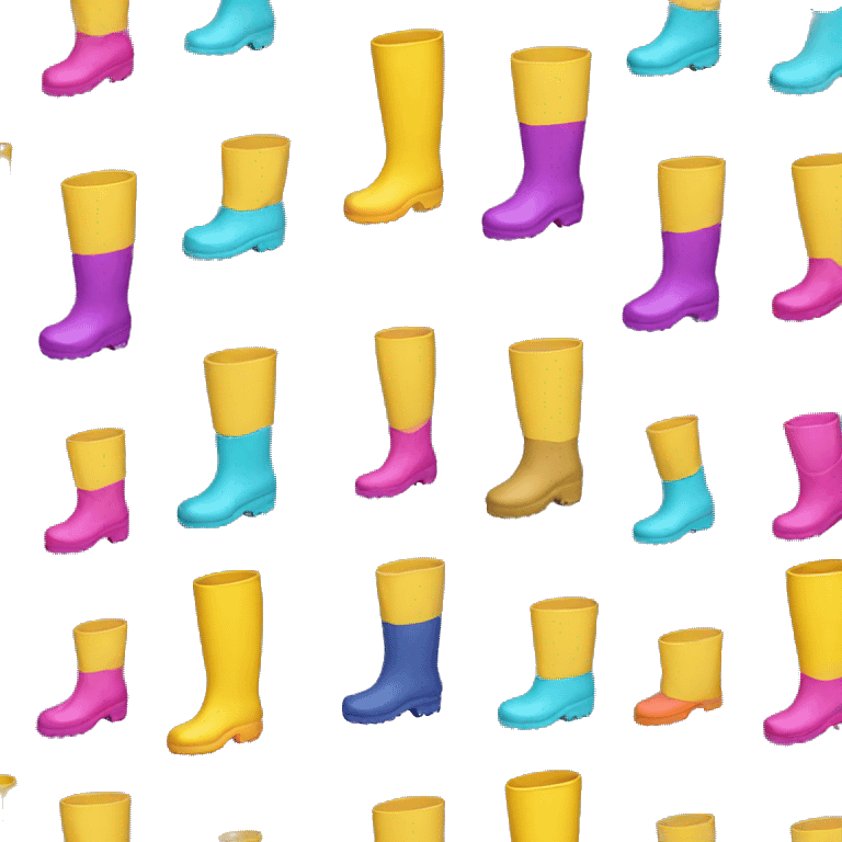 Rain boots emoji