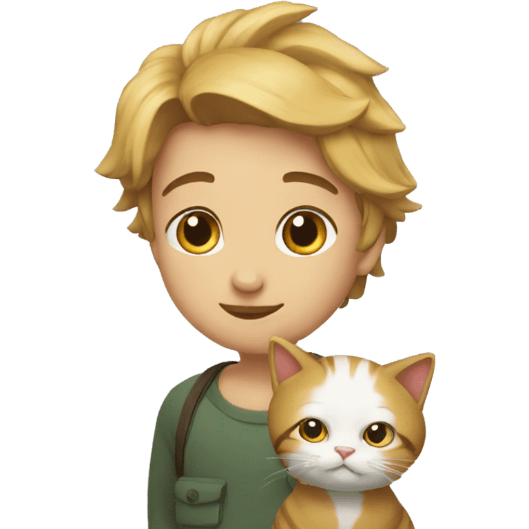 Safa et son chat  emoji