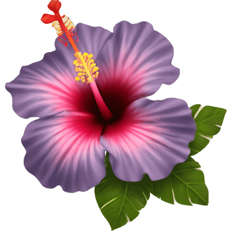 hibiscus  emoji