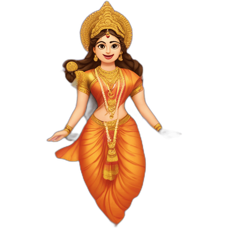 Durga puja celebrations emoji