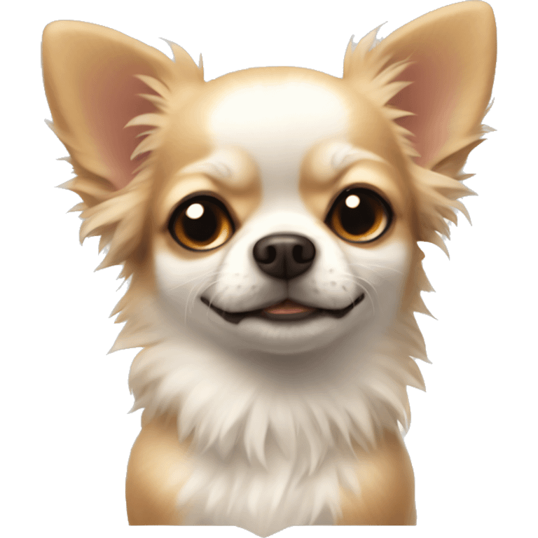 fluffly chihuahua  emoji