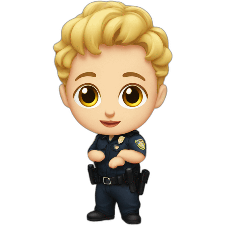 Baby cops emoji