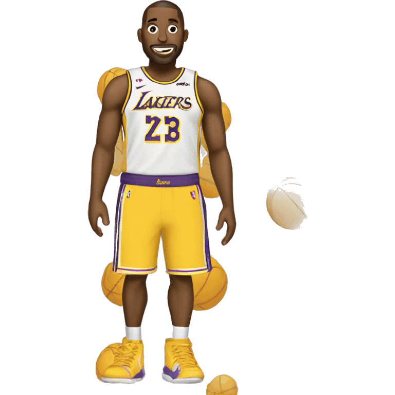 Los Angeles Lakers Outfit  emoji