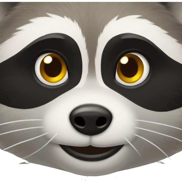 Racoon emoji