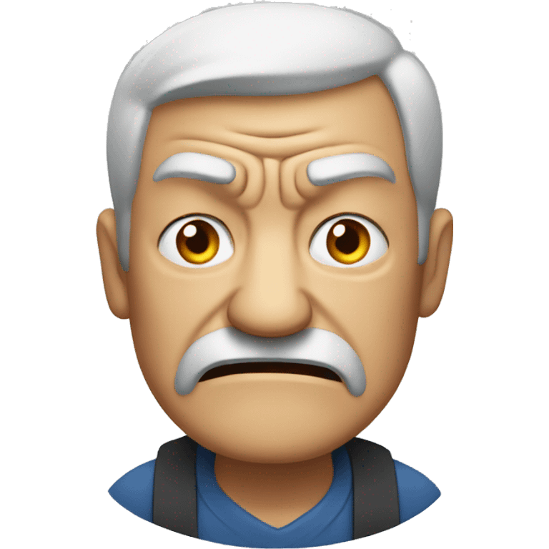 angry old man emoji