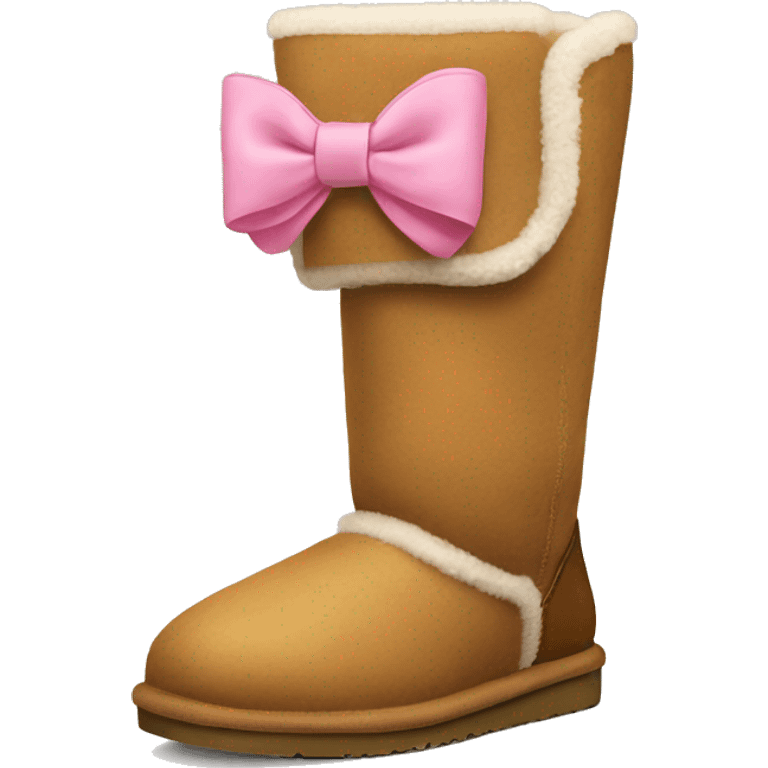 ugg boots with a bow  emoji