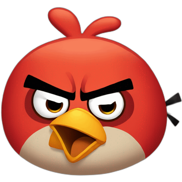 angry birds red emoji