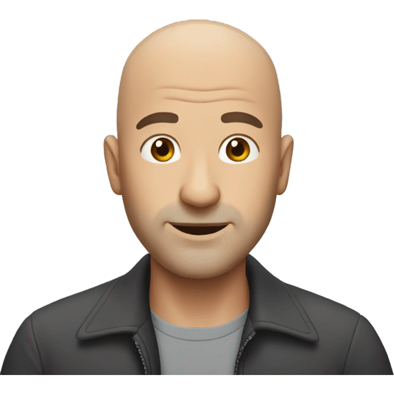 bald man emoji