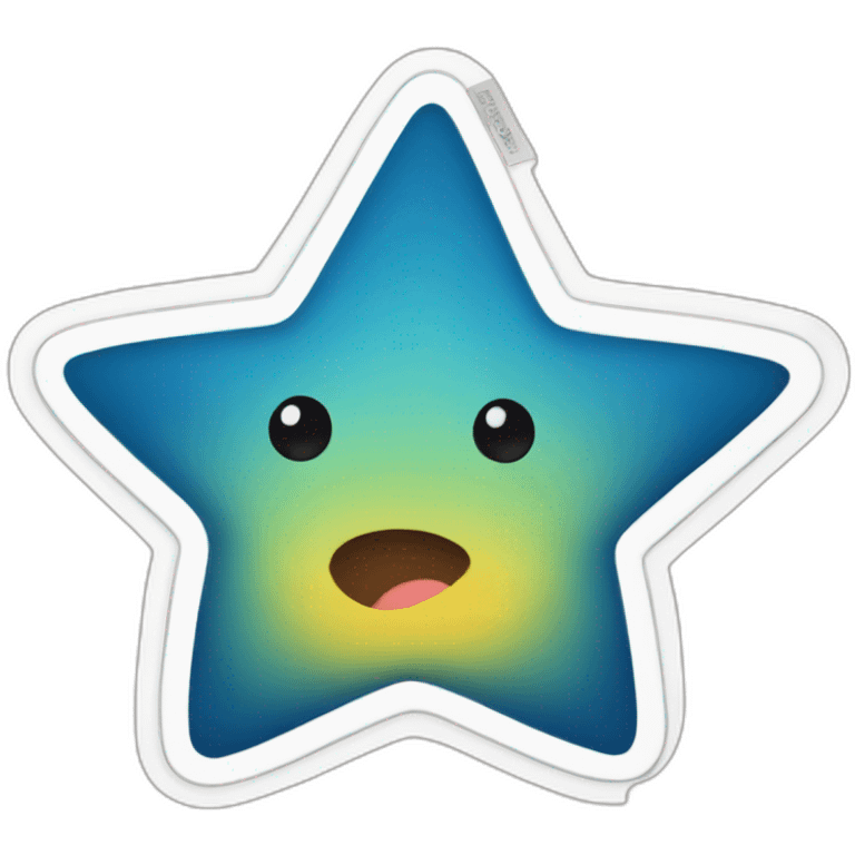 Star sticker emoji