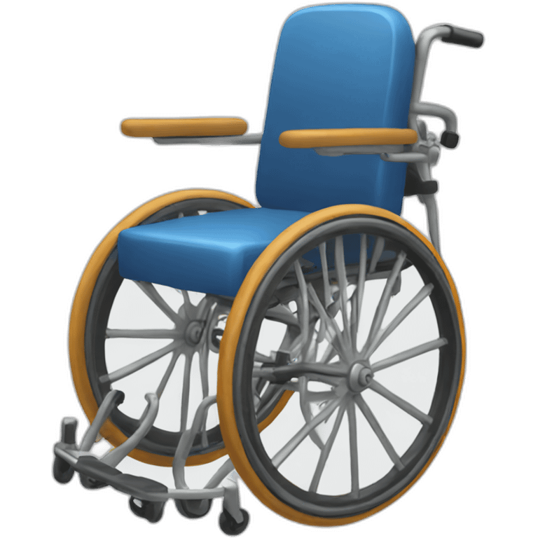 Wheelchair basketball emoji