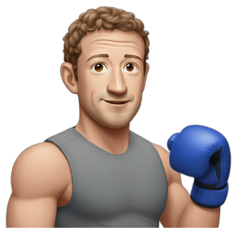 mark zuckerberg mma fighter emoji