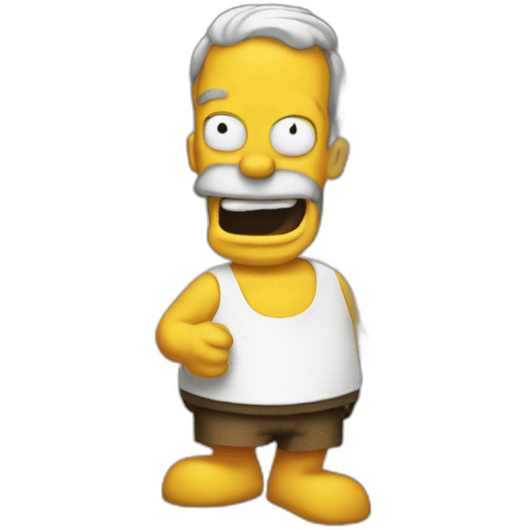 Homer beer emoji