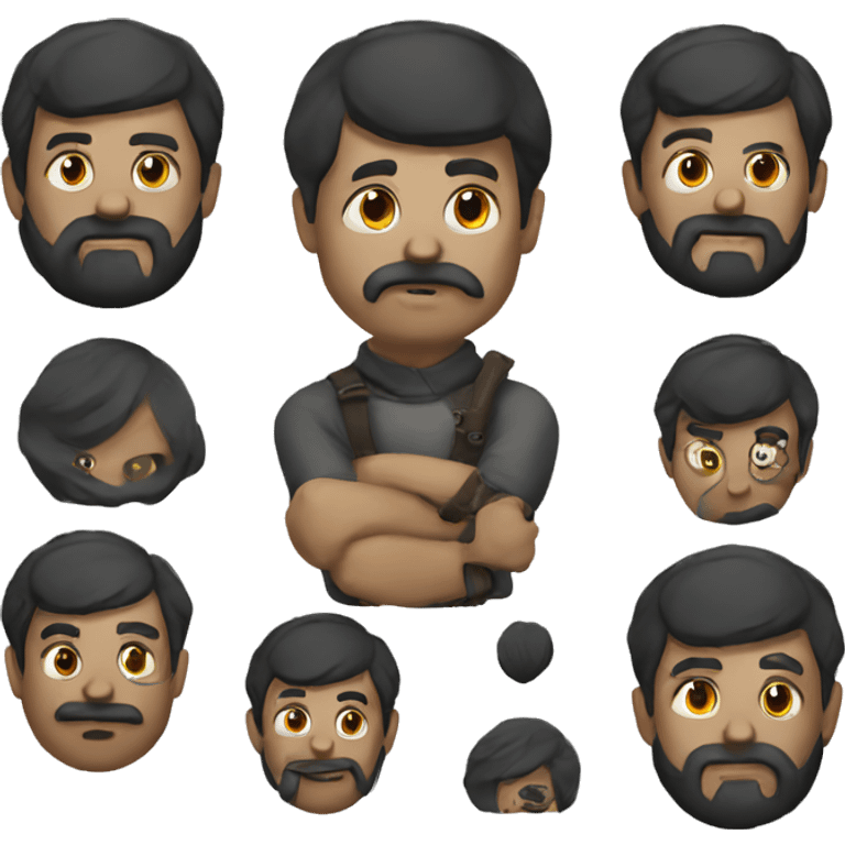 fiocco nero  emoji