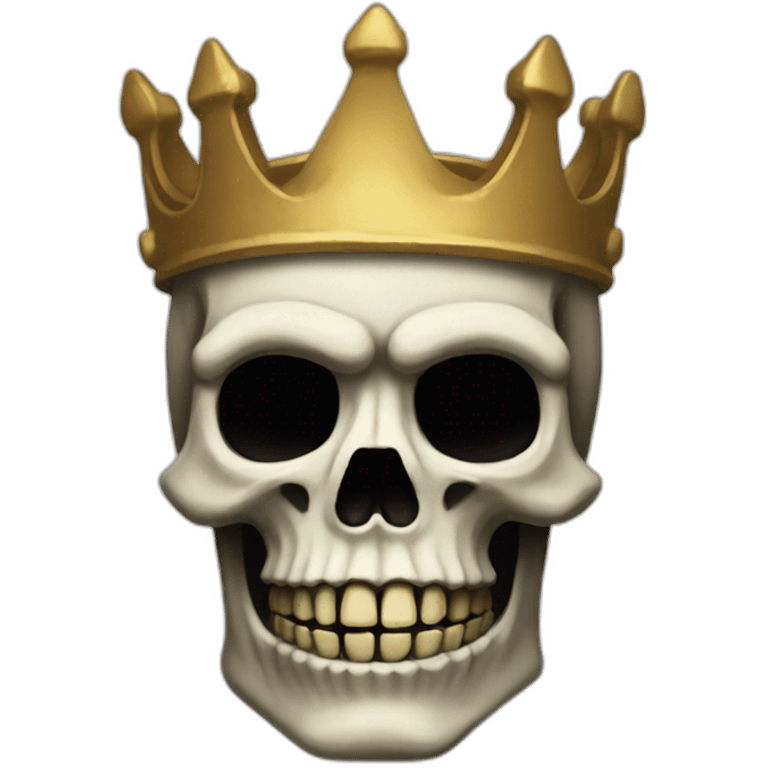 Skeleton king emoji