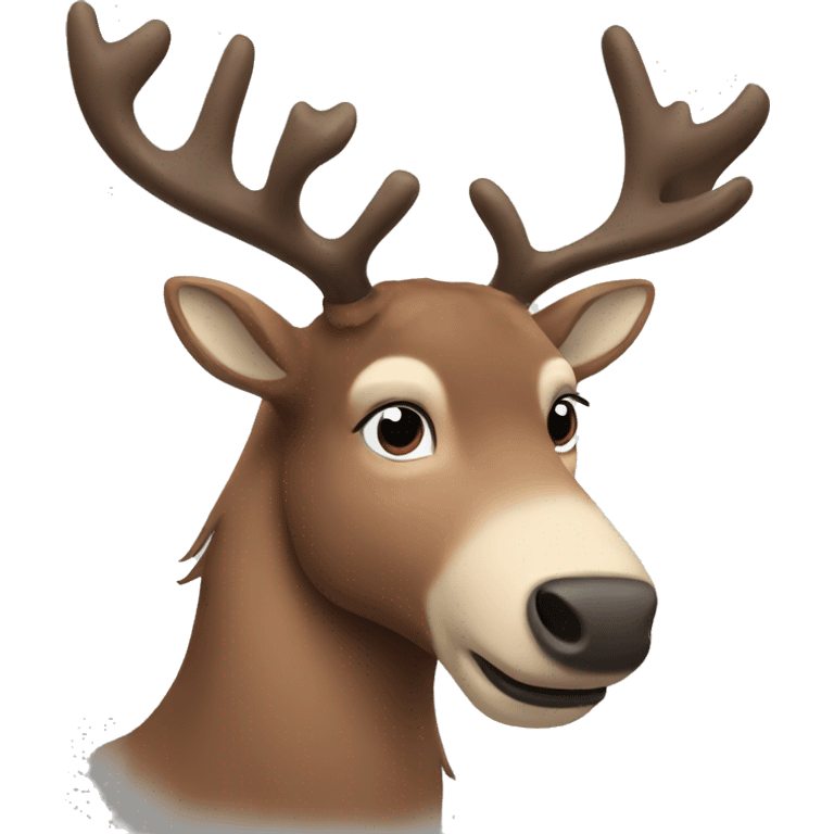 reindeer  emoji