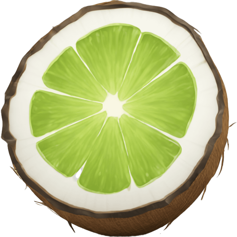 coconut lime emoji