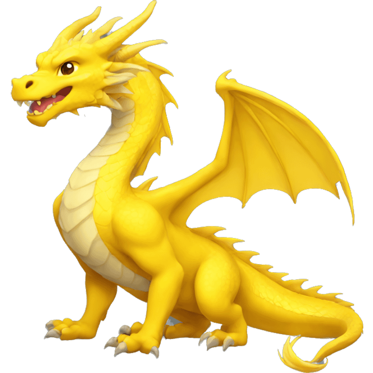 yellow dragon emoji