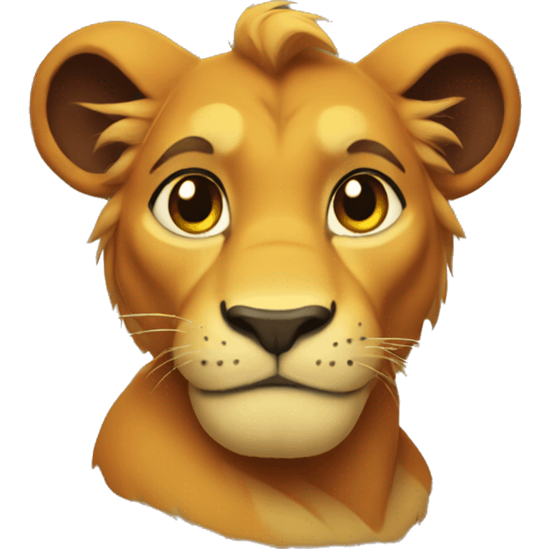 halloween style simba  emoji