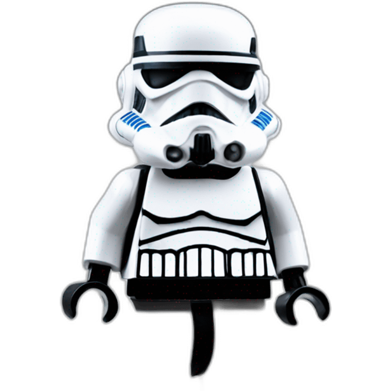 Lego stormtrooper emoji