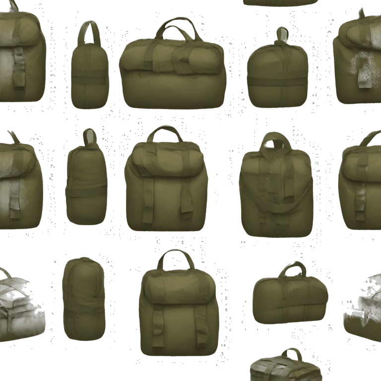 military bag emoji