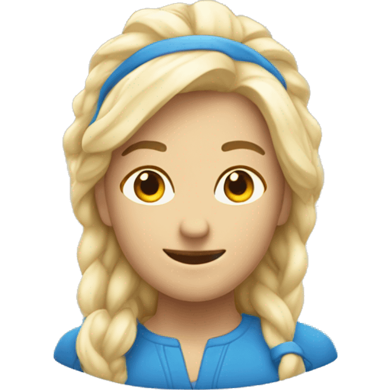 Marque d'authentification bleue  emoji